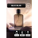 kp kimyagerden parfüm E-207 KP Blue Dlan ( %33 Esans ) - 50 ml Erkek Parfüm