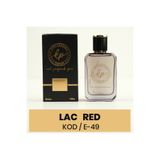 kp kimyagerden parfüm E-49 KP Lac Red ( %33 Esans ) - 50 ml Erkek Parfüm
