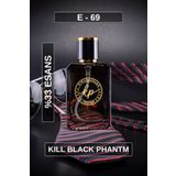 kp kimyagerden parfüm E-69 KP Black Phantom ( %33 Esans ) 50 mL Erkek Parfüm