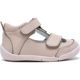 KP50 Kifidis-Kids Ilk Adım Unisex Çocuk Deri Ayakkabı 19-25 - Pudra