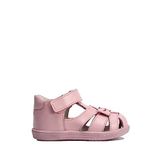 KP51 Kifidis-Kids İlk Adım Kız Çocuk Deri Ayakkabı 19-23 Pembe 23-24