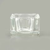 Kpm 5x3 cm Şeffaf Kristal Mumluk