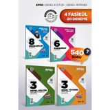 KPSS 2026 Genel Yetenek Genel Kültür Paragraf Problemler 20 Deneme Seti 97823323364670 Marka Yayınları