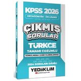 KPSS 2026 Ortaöğretim-Ön Lisans Türkçe Konularına Göre Çıkmış Sorular (2024 Soruları Dahil)