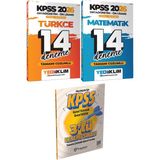 Kpss 2026 Ortaöğretim Ön Lisans Türkçe Matematik 14 Deneme - 3 Deneme