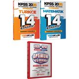 Kpss 2026 Ortaöğretim Ön Lisans Türkçe Matematik 14 Deneme - Optimum 5 Deneme