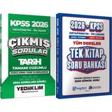 Kpss 2026 Ortaöğretim-Önlisans Tarih Konularına Göre Çıkmış Sorular + Ortaöğretim Ön Lisans Tek Kitap Soru