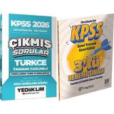 Kpss 2026 Ortaöğretim-Önlisans Türkçe Konularına Göre Çıkmış Sorular + 3lü Deneme Hediye