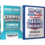 Kpss 2026 Ortaöğretim-Önlisans Türkçe Konularına Göre Çıkmış Sorular + Ortaöğretim Ön Lisans Tek Kitap Soru