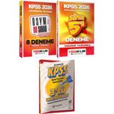 Kpss 2026 Ösym Ne Sorar? 8 Deneme ve Süper 5 Deneme - 3 Deneme