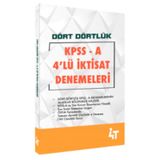 KPSS A Grubu Dört Dörtlük Son Dörtlü İktisat - 4T Yayınları