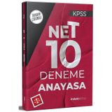 KPSS Anayasa Net 10 Deneme Çözümlü