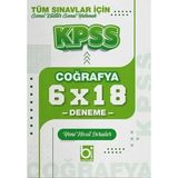 Kpss Coğrafya 6X18 Deneme Bigelio Yayıncılık
