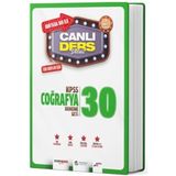 KPSS Coğrafya Canlı Ders Süper 30 Deneme Seti