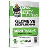 KPSS Cüneyt İLTÜŞ İle Eğitim Bilimleri Ölçme Ve Değerlendirme Tamamı Çözümlü Soru Bankası Yediiklim Yayınları