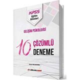 KPSS Eğitim Bilimleri Gelişim Psikolojisi 10 Deneme Çözümlü