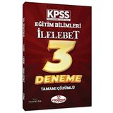 KPSS Eğitim Bilimleri İlelebet 3 Deneme Çözümlü