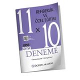 KPSS Eğitim Bilimleri Rehberlik ve Özel Eğitim 11x10 Deneme