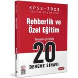 KPSS Eğitim Bilimleri Rehberlik ve Özel Eğitim 20 Deneme Sınavı / Data Yayınları /