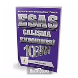 KPSS Esas Çalışma Ekonomisi 10 Çözümlü Deneme Erhan Arda Pelikan Tıp Teknik Yayınları