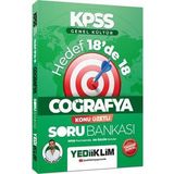 KPSS Genel Kültür Hedef 18'de 18 Coğrafya Konu Özetli Soru Bankası Hakan Bileyen Yediiklim Yayınları