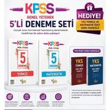 Kpss Genel Yetenek Deneme Seti-Yks Türkçe Ve Matematik Özet Soru Fasikülü Hediye!!
