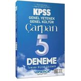 KPSS Genel Yetenek Genel Kültür Çarpan 5 Deneme Çözümlü