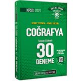 KPSS Genel Yetenek Genel Kültür Coğrafya Tamamı Çözümlü 30 Deneme 2021-Pegem Yayıncılık