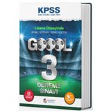 KPSS Genel Yetenek Genel Kültür Goool 3 Deneme Sınavı