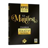 Kpss Genel Yetenek Genel Kültür Manifest Tüm Dersler Tek Kitap Soru Bankası Kr Akademi Yayınları