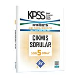 Kpss Genel Yetenek Genel Kültür Ortaöğretim Son 5 Sınav Çıkmış Sorular Kr Akademi Yayınları