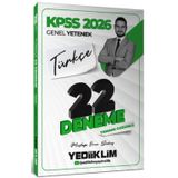 KPSS Genel Yetenek Türkçe Tamamı Çözümlü 22 Deneme Sınavı 2026