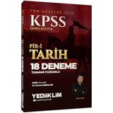 KPSS GK Tüm Adaylar İçin Tamamı Çözümlü Pir-i Tarih 18 Deneme