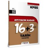 KPSS İhtiyacın Kadar Tarih 16+3 Deneme