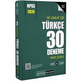 Kpss Lisans Gy Gk Türkçe Deneme 2026