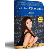 Kpss Lisans Matematik Özel Ders Eğitim Video Seti - Enine Boyuna Eğitim