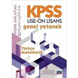 KPSS Lise-Ön Lisans Genel Yetenek Konu Anlatımı / Türkçe - Matematik