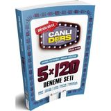 KPSS Lise Önlisans Genel Kültür Genel Yetenek 5 x 120 Deneme Seti