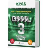 KPSS Lise-Önlisans Goool 3'lü Deneme