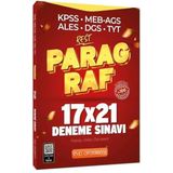 KPSS MEB-AGS ALES DGS TYT Paragraf REST 17x21 Deneme Çözümlü