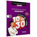 Kpss Meb Ags Tyt Msü Dgs Ales İhtiyacın Kadar Paragraf 10 Da 30 Soru Bankası Marka
