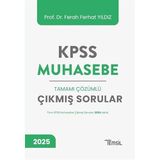 KPSS Muhasebe Tamamı Çözümlü Çıkmış Sorular