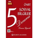 KPSS ÖABT 2023 Sosyal Bilgiler Türkiye Geneli Dijital Çözümlü Deneme 10/5. Kitapçık - Anamorfik Yayınları