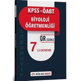KPSS ÖABT Biyoloji Öğretmenliği Lokomotif Serisi QR Çözümlü 7'li Deneme Akademi