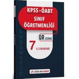 KPSS ÖABT Sınıf Öğretmenliği Lokomotif Serisi QR Çözümlü 7'li Deneme Akademi