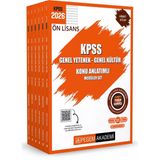 Kpss Ön Lisans Genel Yetenek Genel Kültür Konu Anlatımlı (6 Kitap) Set