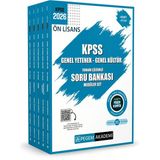 Kpss Ön Lisans Genel Yetenek Genel Kültür Soru Bankası (5 Kitap) Set