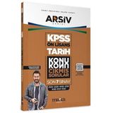 KPSS Ön Lisans Tarih Konu Konu Çıkmış Sorular Son 7 Sınav (2024 Dahil)
