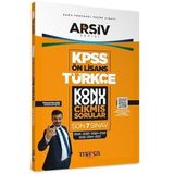 KPSS Ön Lisans Türkçe Konu Konu Çıkmış Sorular Son 7 Sınav Çıkmış Sorular (2024 Dahil)