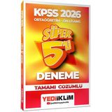 Kpss Ortaöğretim Önlisans Deneme 5'Li 2026